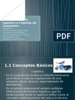 Unidad I Introduccion A La Logistica y Cadenasd e Suministros