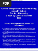 Carlos Castaneda - The Energetics of The Astral Body