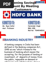 HDFC Savings Account