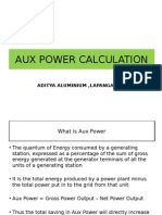 Aux Power Calculation