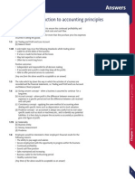 Edexcel IGCSE Accounting Answers