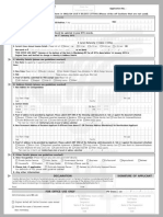 SBI Mobile Number Change Form