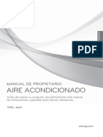 Manual de Usuario Aire Acondicionado LG