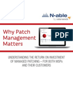 Why Patch Management Matters