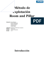 Informe Room and Pillar