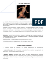 Anatomia y Fisiologia