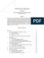 A First Course in Hydraulics