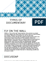 Types of Documentary