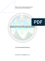 Auditoría Operacional para El Departamento de Distribución y Venta de Una Empresa Industrial