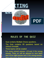 Audit Quiz