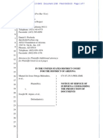 Melendres # 1395 - Level 3 Communications Subpoena