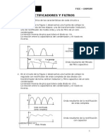 Rectificadores y Filtros