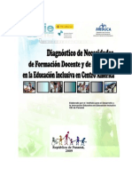 Diagnóstico de Necesidades de Formación Docente Capacitacion