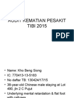 Audit Kematian Pesakit Tibi 2015