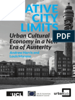 Creative City Limits Urban Cultural Economy in A New Era of Austerity - Andew Harris