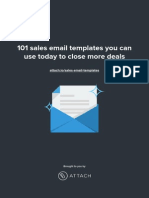 101 Sales Email Templates You Can Use Today To Close More Deals