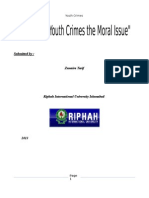 Research Project On Youth Crimes