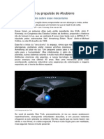 Dobra Espacial Ou Propulsão de Alcubierre