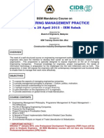 Engineering Management Practice: 27 & 28 April 2015 - IEM Sabah