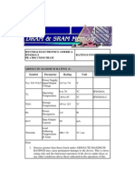 Hyundai Electronics America HY6264A-I 8K X 8bit Cmos Sram Ratings Information