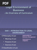 Legal Environment of Business