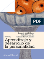 Aprendizaje y Desarrollo de La Personalidad - Vidal, Garcia y Perez PDF