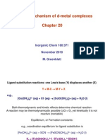 Reaction Mechanism of D-Metal Complexes3