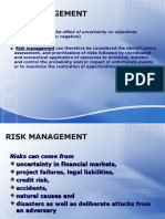 Risk Management (MBA General, 1st Semester) by Sir Aftab Parvez