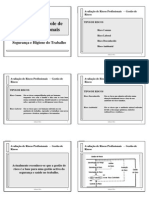 Avaliação Controle de Riscos Profissionais