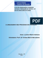 A Linguagem e Seu Processo de Evolução - TCC Luciano Ribeiro Barbosa - Final