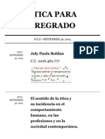 Padlet - Etica para Pregrado