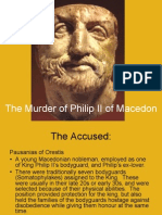 The Murder of Philip II of Macedon