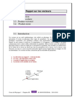 IPSA Produit Scalaire Et Vectoriel 2011-2012