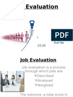  Job Evaluation