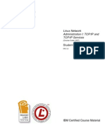 Linux Network Administration I, TCP-IP and TCP-IP Services - Student Notebook (IBM Learning, 2003, Course Code LX07)