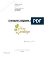 Evaluación Programa Chile Crece Contigo