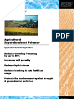 Agricultural Superabsorbent Polymer