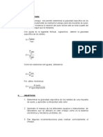 Ensayo Gravedad Especifica de Los Sólidos