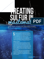 Treating Sulfur in Wastewater