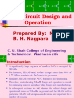 SRAM Circuit Design and Operation: Prepared By: Mr. B. H. Nagpara