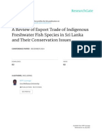 RPabs - NPPL - A Review of Export Trade of Indigenous Freshwater Fish Species in Sri Lanka PDF