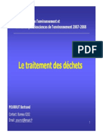 Le Traitement Des Dechets