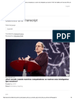 Nick Bostrom - ¿Qué Sucede Cuando Nuestras Computadoras Se Vuelven Más Inteligentes Que Nosotros - TED Talk Subtitles and Transcript - TED