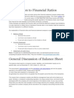 Introduction To Financial Ratios: Assets