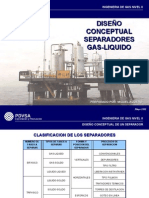 Diseño Conceptual Separadores Gas-Liquido