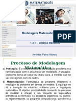 Unidade 1.2.1 - Modelagem Matemática Na Física - Energia Mecânica