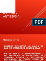 Asepsia y Antisepsia