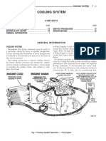 Fig. 1 Cooling System Operation - 2.5L Engine