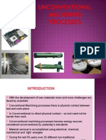 Unconventional Machining Processes