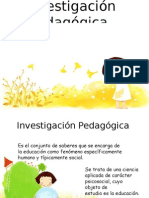 Investigación Pedagógica